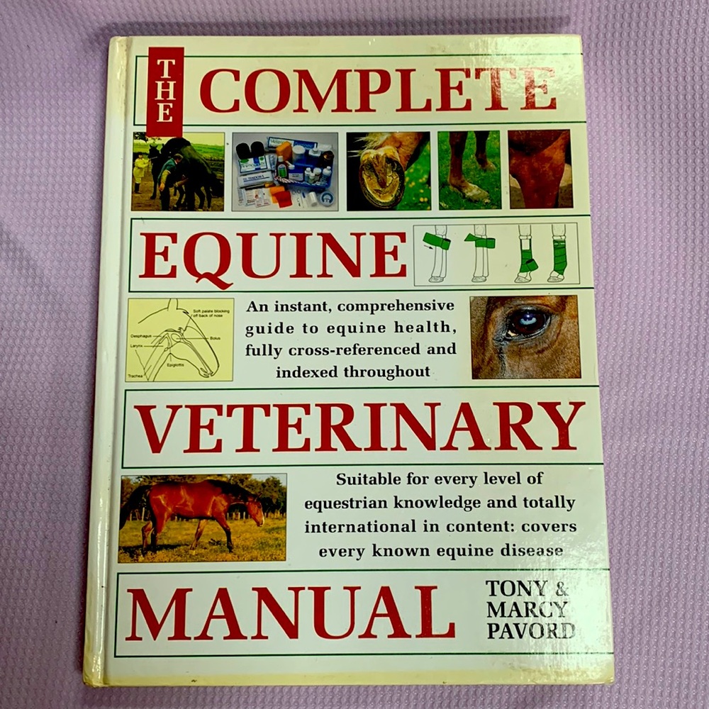 The Complete Equine Veterinary Manual book.